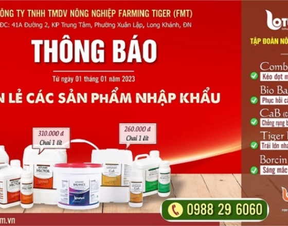 Báo giá thị trường bán lẻ các sản phẩm nhập khẩu Thổ Nhĩ Kỳ