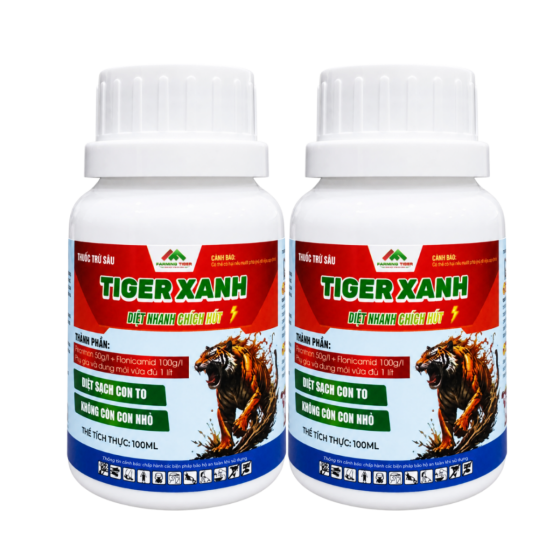 TIGER XANH | DIỆT NHANH CHÍCH HÚT, SẠCH SÂU TO – HẾT SÂU NHỎ