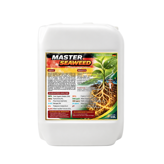 MASTER SEAWEED (10L) | SIÊU KÍCH RỄ MẠNH - PHỤC HỒI ĐẤT