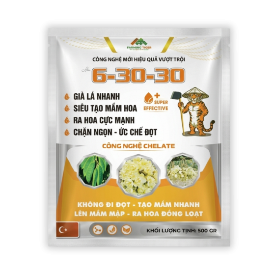 COMBO 2 GÓI NPK 6-30-30| CHUYÊN GIA TẠO MẦM - GIÀ LÁ NHANH