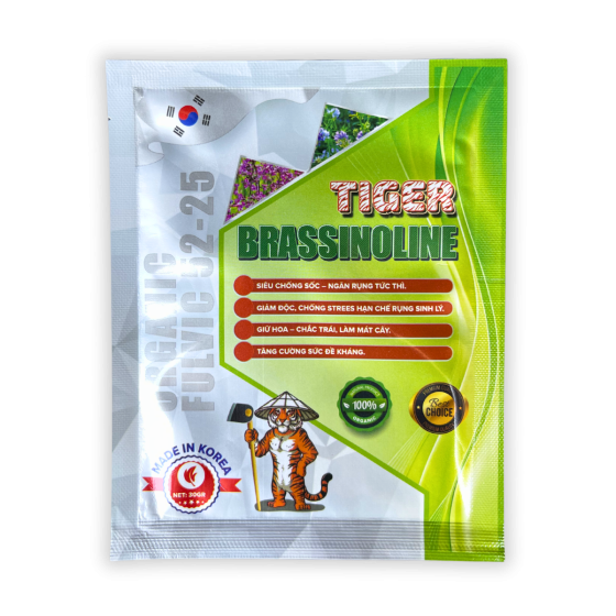 COMBO 2 GÓI TIGER BRASSINOLINE | SIÊU CHỐNG SỐC, NGĂN RỤNG TỨC THÌ