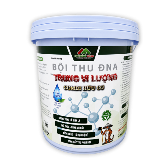 TRUNG VI LƯỢNG COMBI HỮU CƠ | GIẢI PHÁP CHO CÂY SUY - VÀNG LÁ - NGHẸT RỄ 