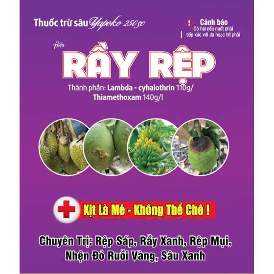 Thuốc trừ sâu - VUA RẦY RỆP 250SC