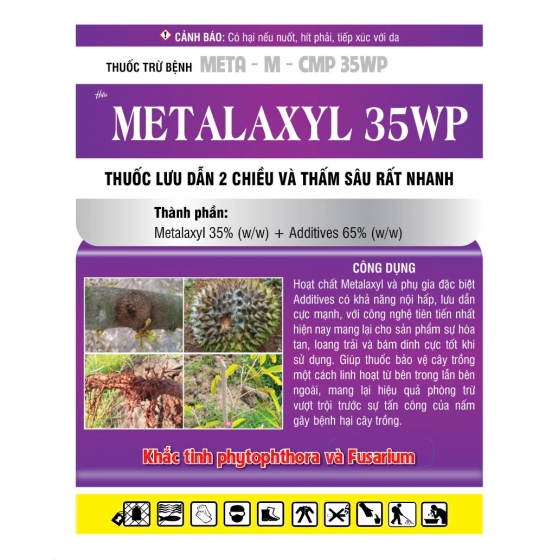 Thuốc trừ bệnh - Metalaxyl 35WP