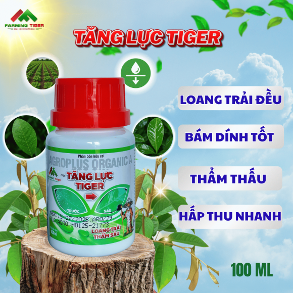  Tăng Lực Tiger (100ml) - Bám dính tốt, Thẩm thấu nhanh, Loang trải đều