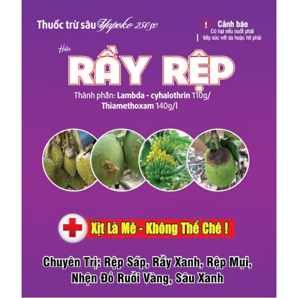 Thuốc trừ sâu - VUA RẦY RỆP 250SC